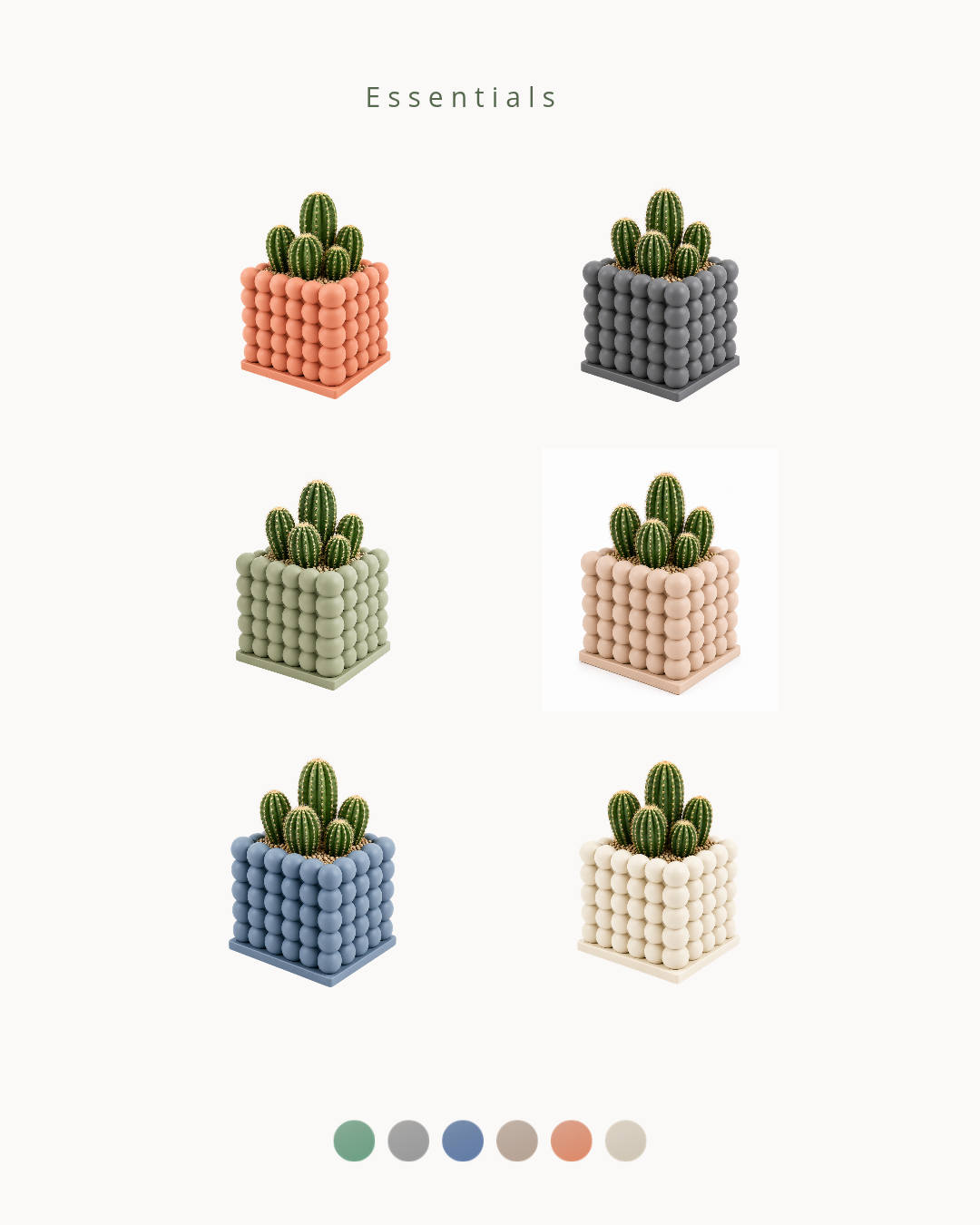 Bubble Cube Vase
