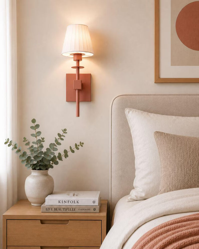 Modern Wall Sconce Lamp | Scandinavian Bedroom Wall Light | Japandi Wall Lamp | Sconce | PLA Modern Lighting