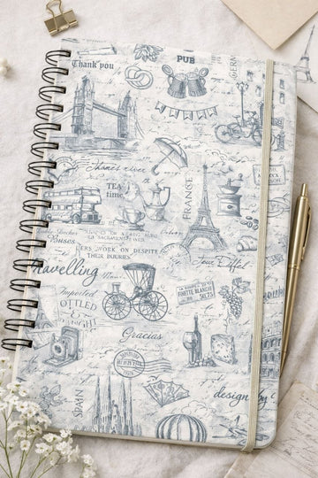 Vintage Travel Notebook