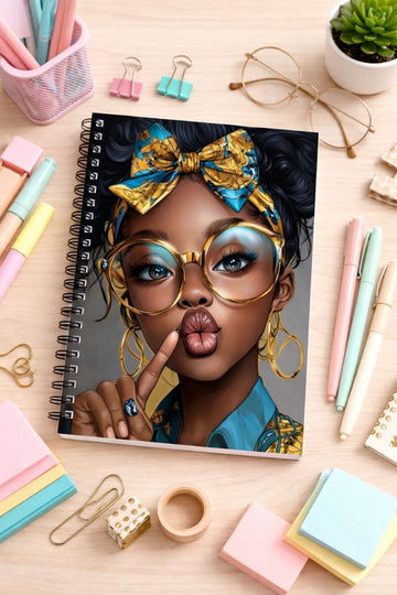 Golden Glow Notebook
