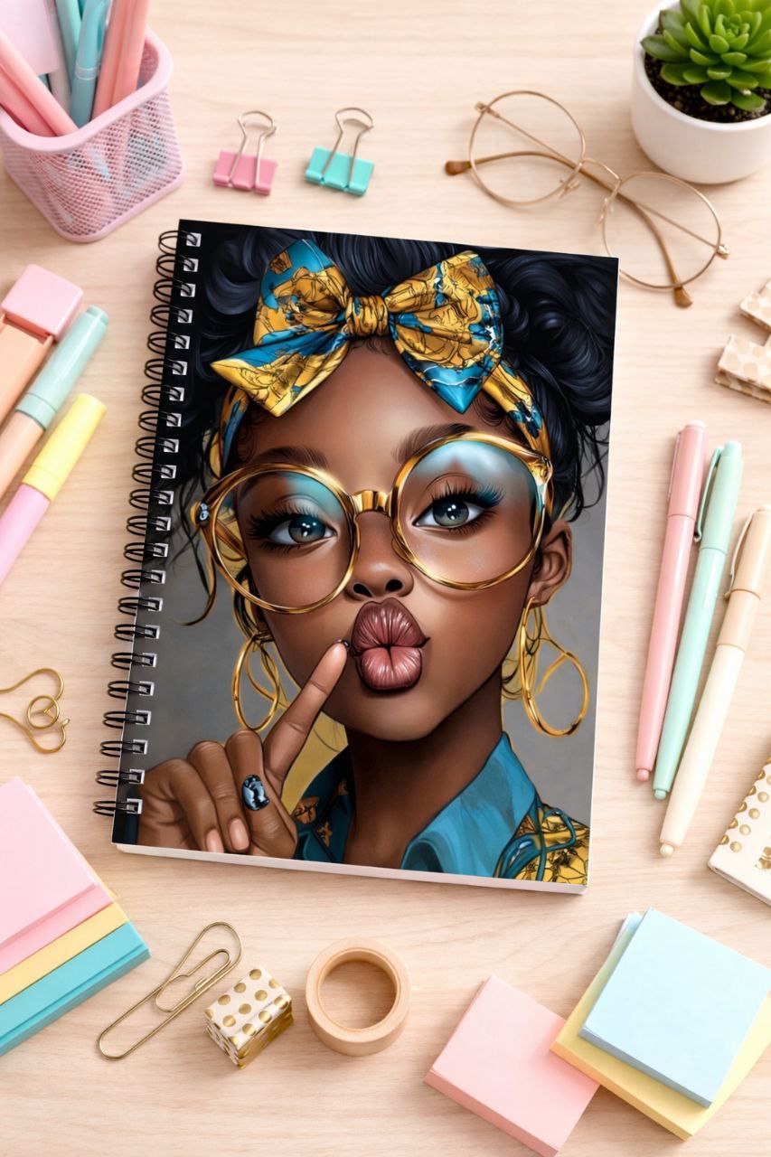 Golden Glow Notebook