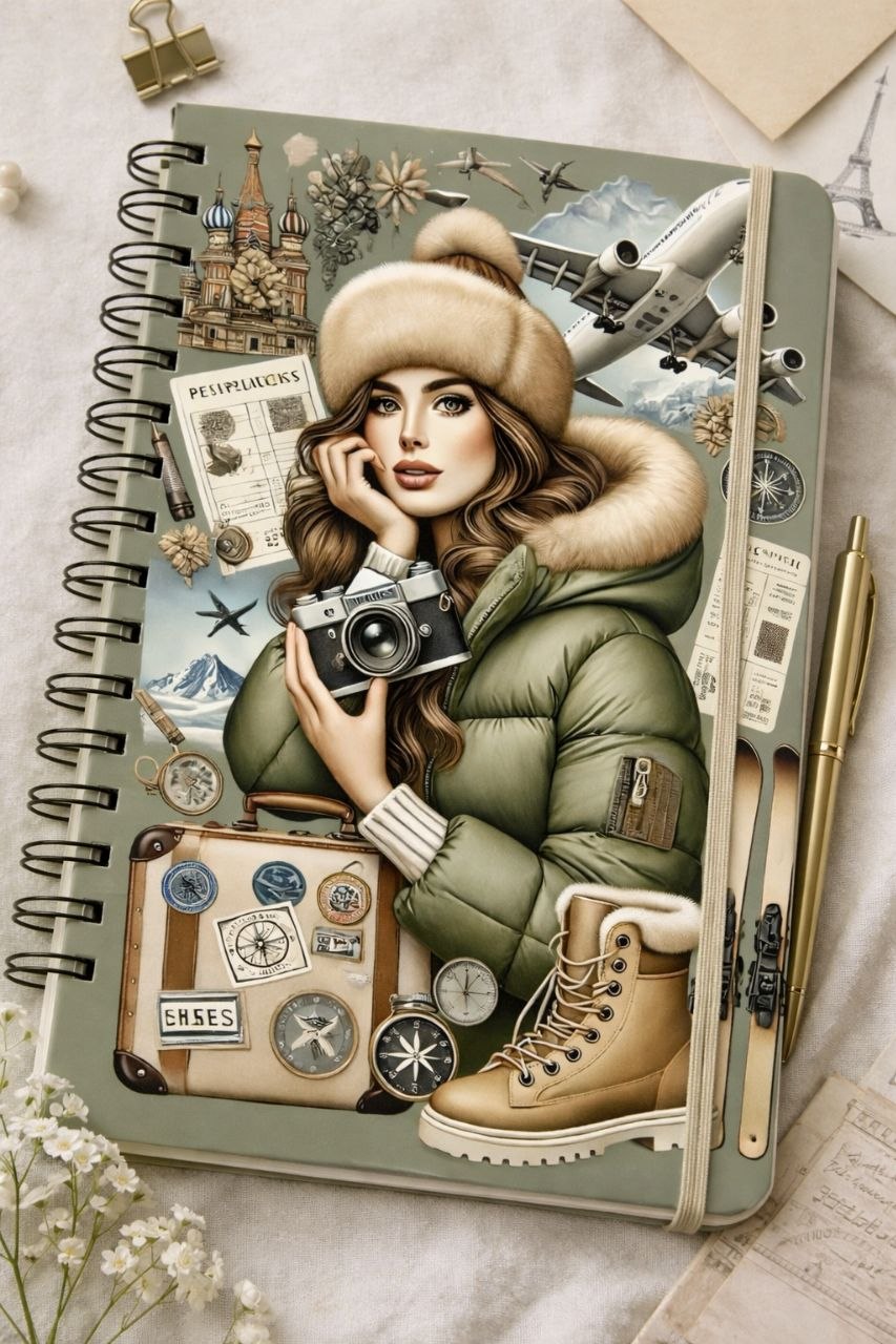 Explorer Girl Notebook